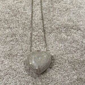 Judith Leiber Inspired Crystal Heart bag